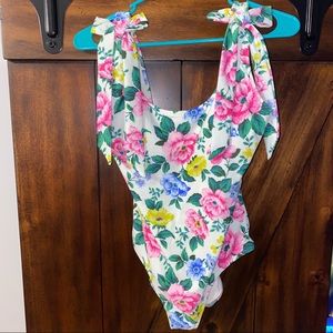 Aerie floral swimsuit